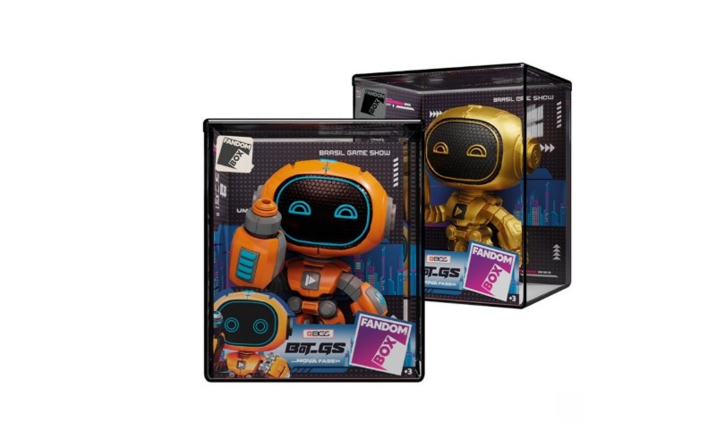 Imagem mostra a caixa com os dois bonecos colecionáveis da BGS 2025